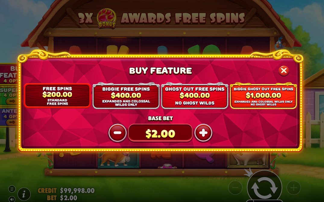 Ghost Out Free Spins med fasta Sticky Wild